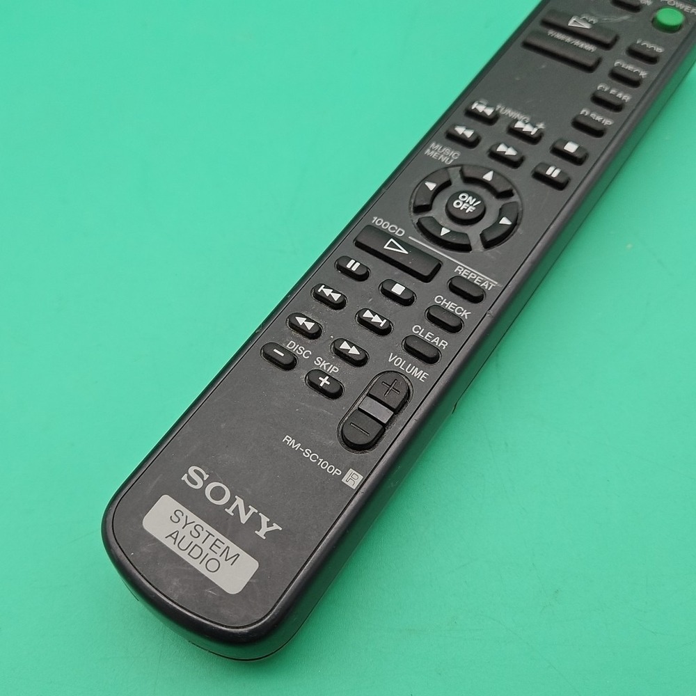 Remote Control For Sony MHC-331 RM-SC100P Mini Hi-fi Component‎ Audio System - Picture 3 of 5